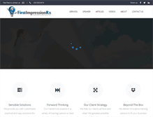 Tablet Screenshot of firstimpressionrx.com